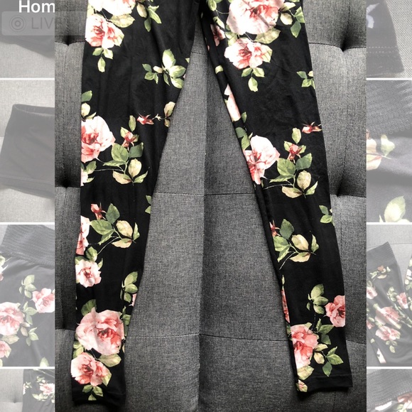 SOLD on Ⓜ️ Cute Booty Lounge Floral Legging XS - Picture 5 of 10